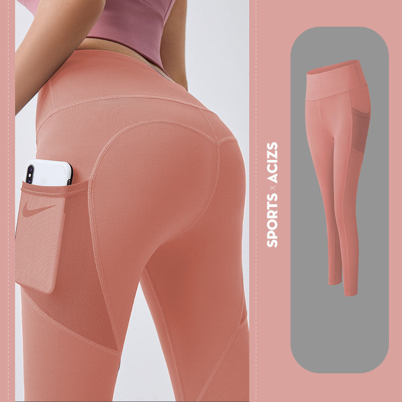 🧘‍♀️ Women's High-Waisted Yoga Leggings with Pockets