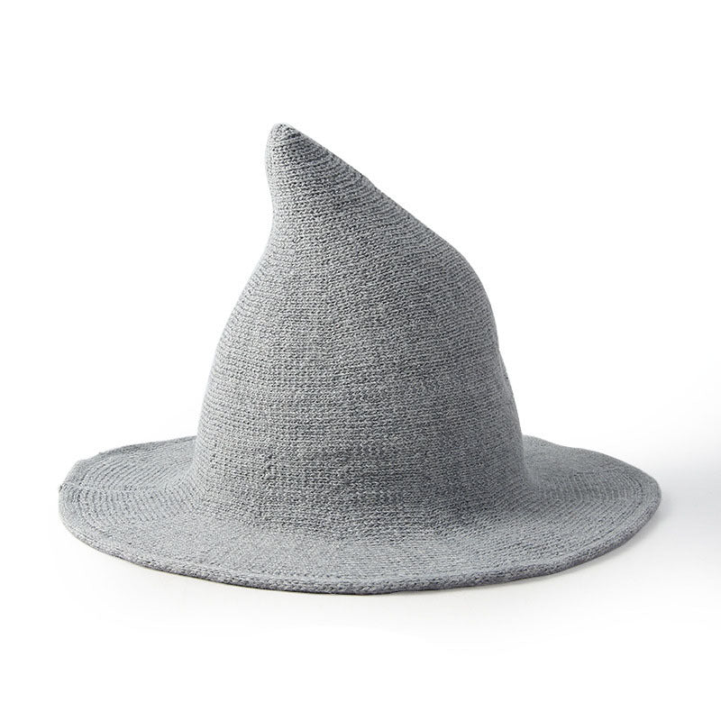 European American Halloween Wool Wizard Hat
