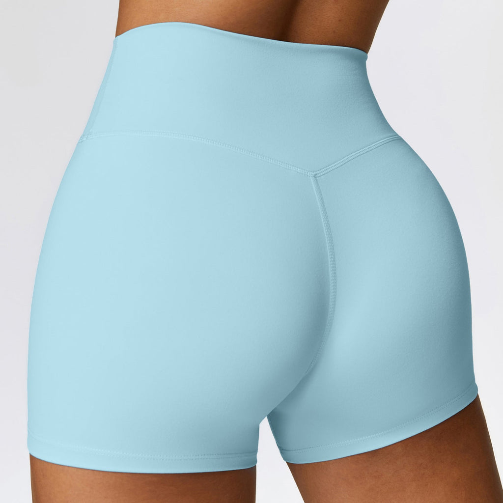 Women's High-Waist Hip-Lifting Yoga Shorts – Running Fitness Sport