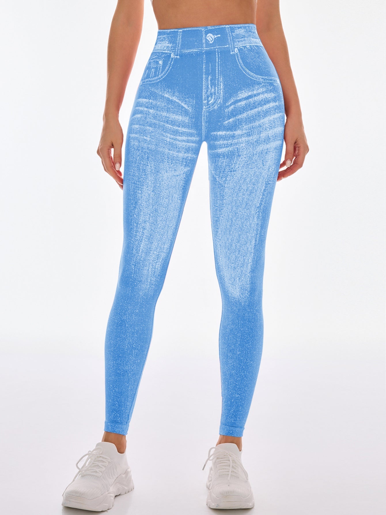 Seamless High-Waist Butt-Lifting Yoga Leggings