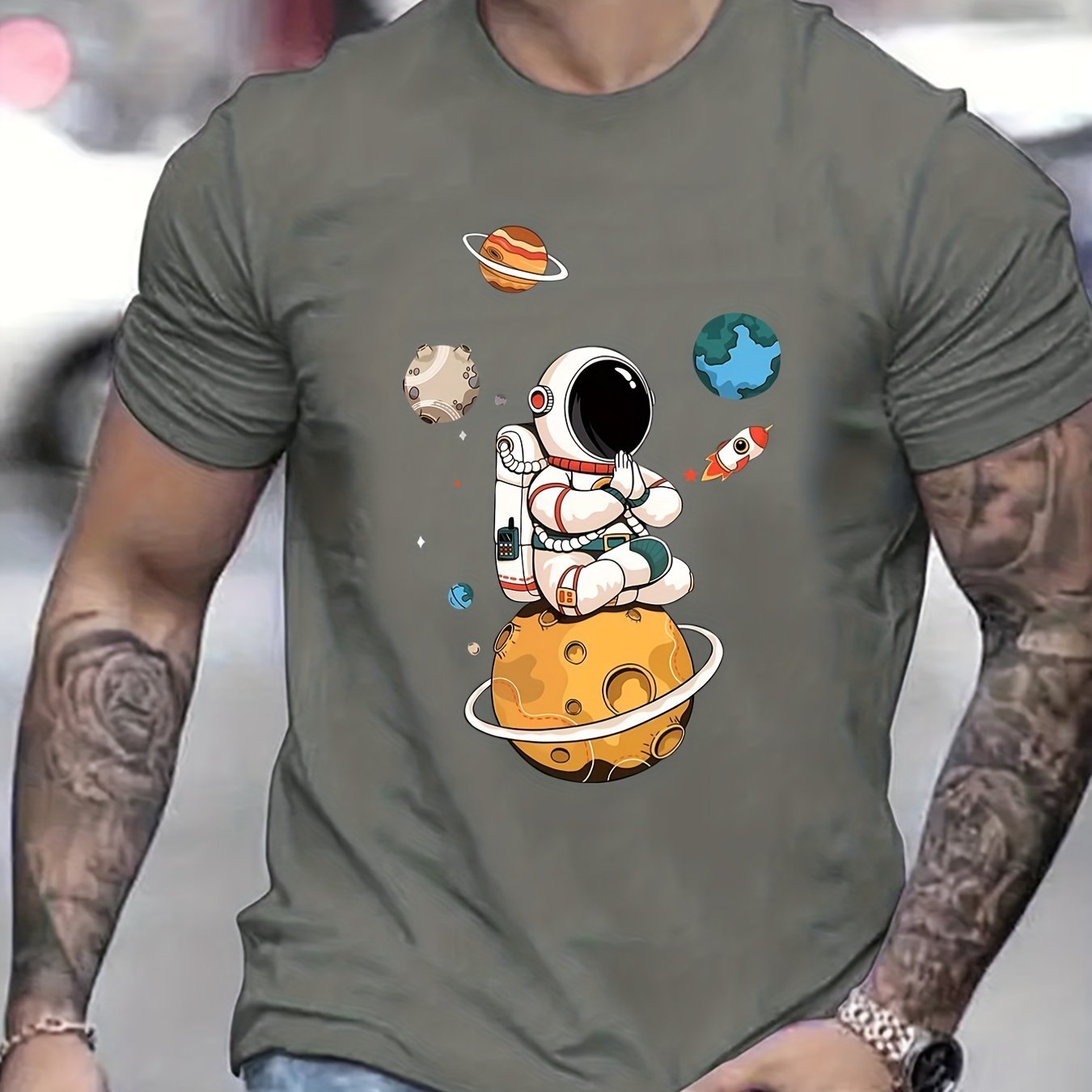 Men’s Astronaut Graphic Shirt