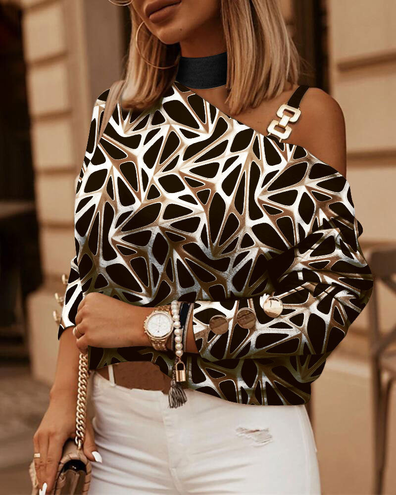 Women's Elegant Zip-Front Blouse