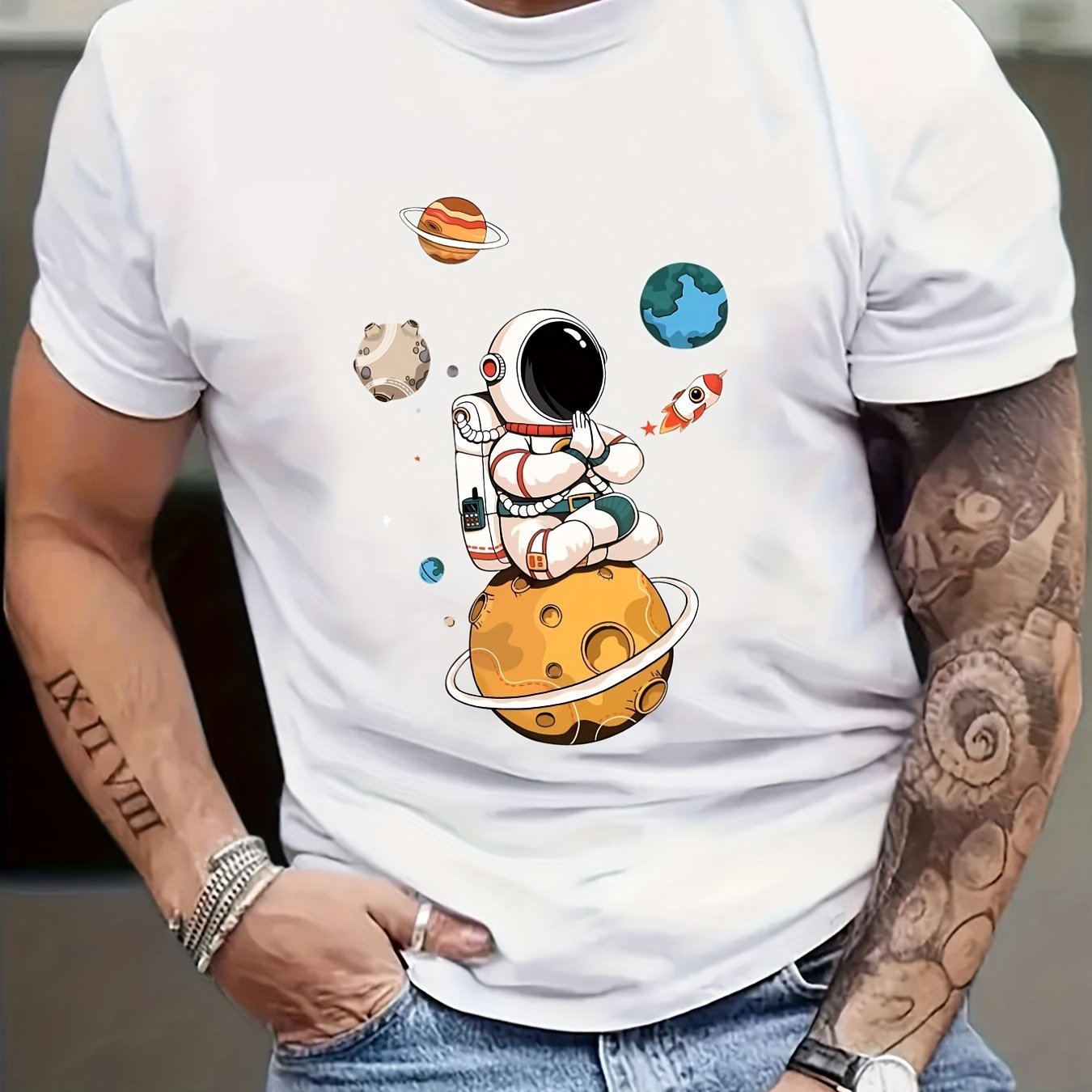 Men’s Astronaut Graphic Shirt