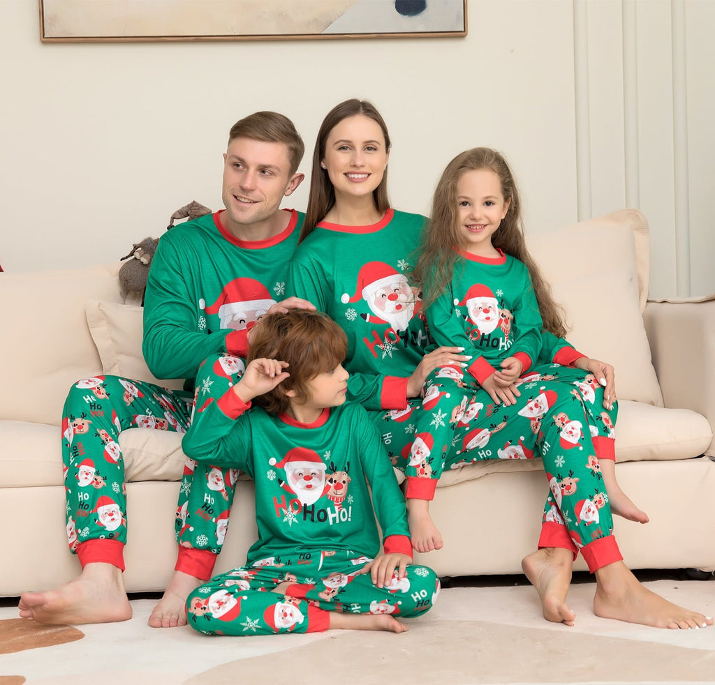 Family Matching Christmas Pajamas Santa Claus & Sleepwear for Family