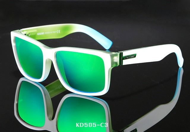 Men's Polarized Sport Sunglasses – UV400 Square Frame