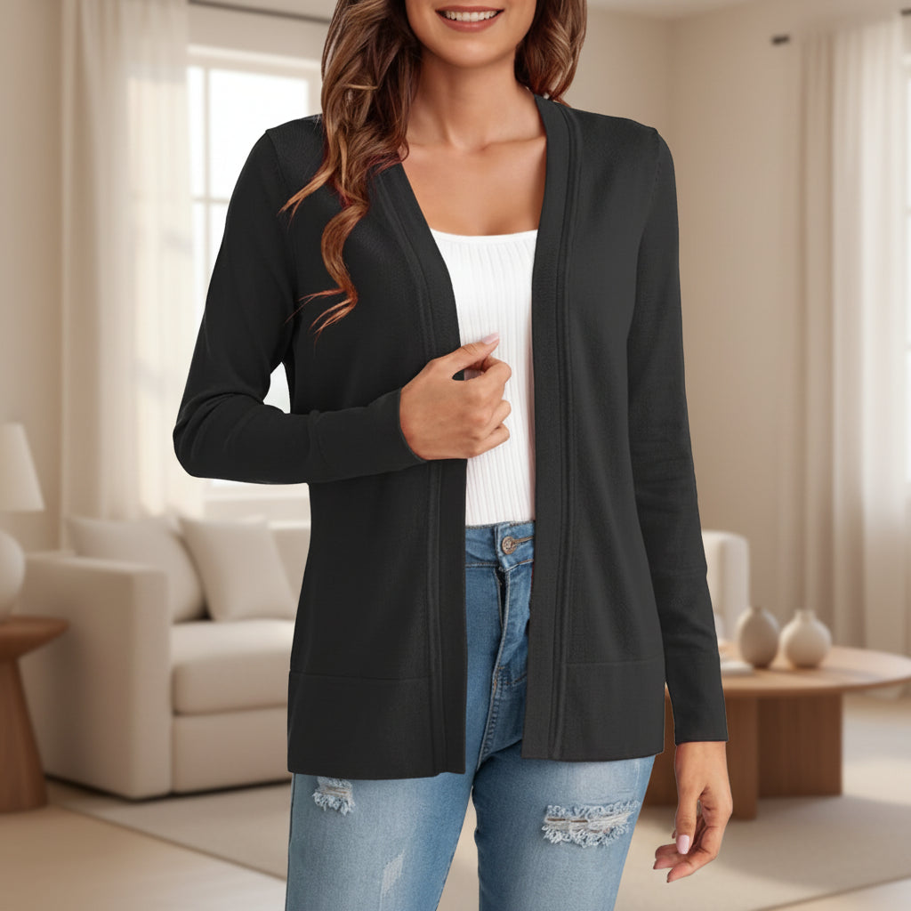 Women's Knitted Loose Cardigan Coat – 4 Colors S–XXL