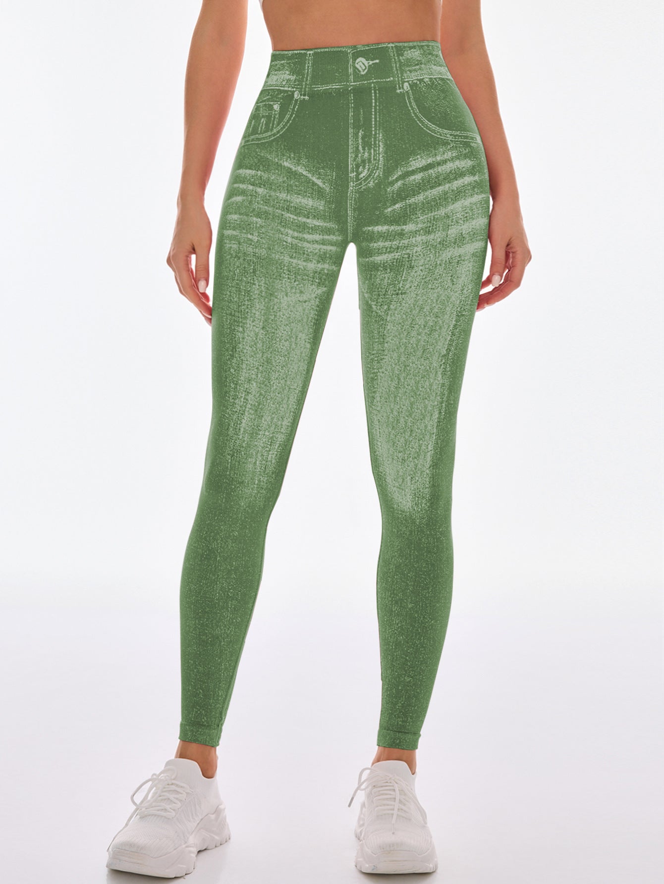 Seamless High-Waist Butt-Lifting Yoga Leggings