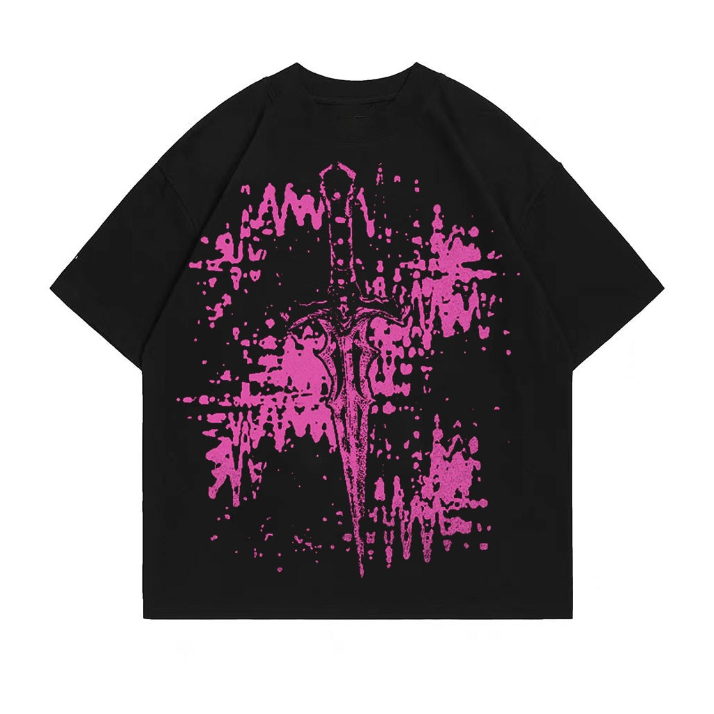 Summer New Printed T-shirt - Printed Short Sleeve Shirts