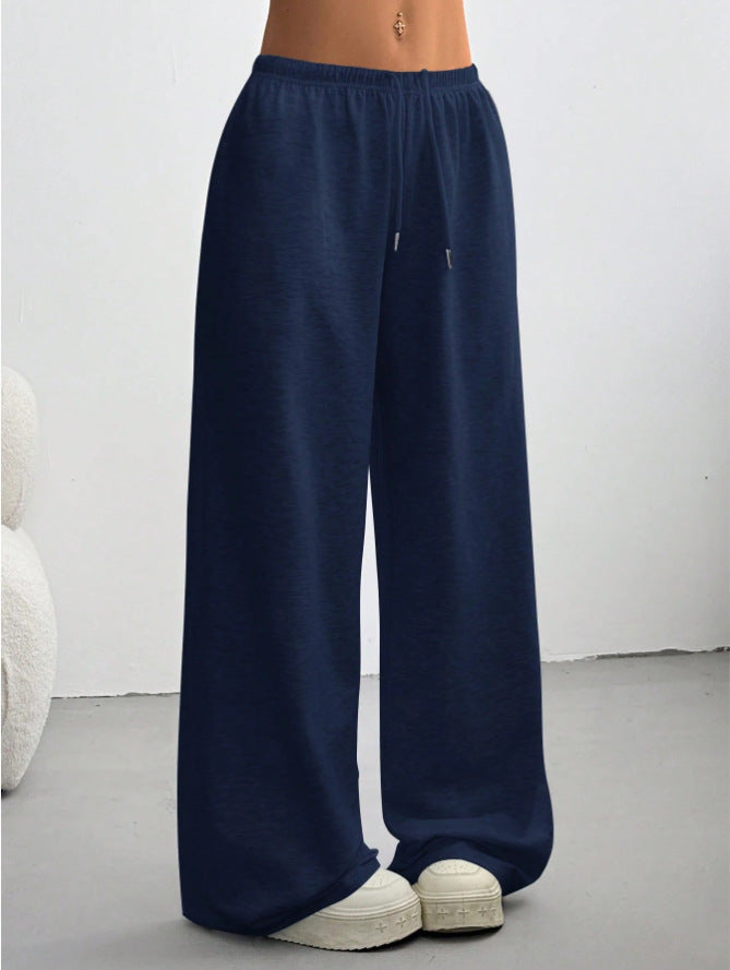 Minimalist Straight-Leg Drawstring Sweatpants – 6 Colors, S–2XL