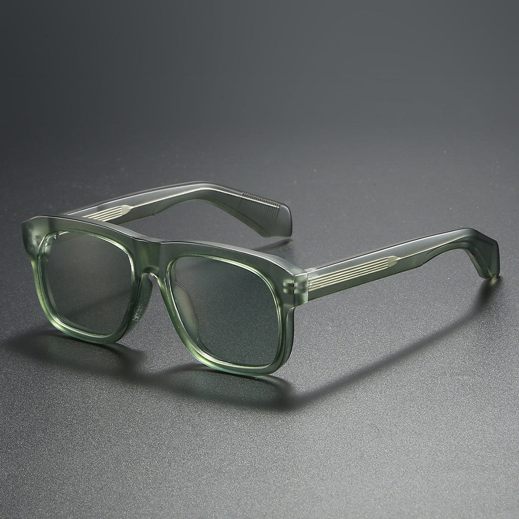 Acetate-Style Polarized Fashion Sunglasses – Unisex Luxury Look
