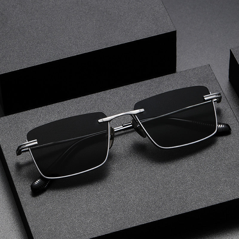 Pure Titanium Polarized Sunglasses – Retro British Style