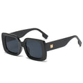 Retro Square Large Frame Sunglasses – INS Style Shades