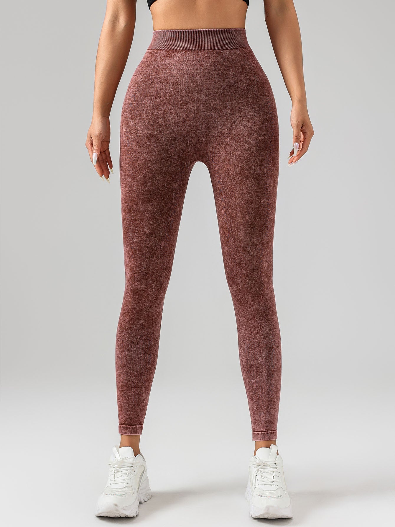 V-Back Scrunch Butt Seamless Yoga Licious Leggings