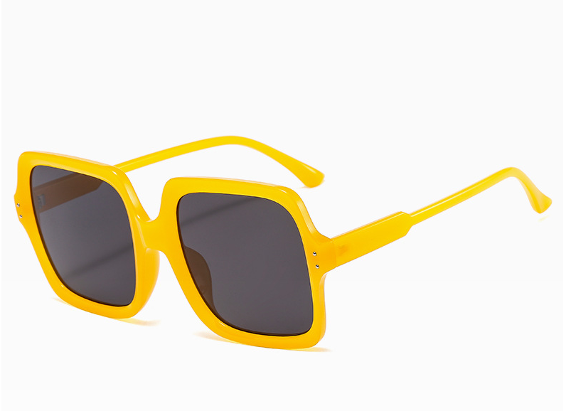Affordable Retro Gradient Oversized Men Sun Glasses