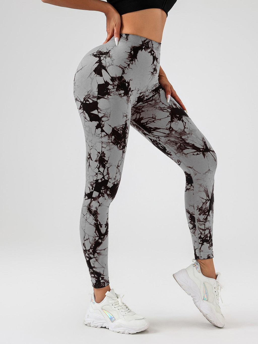Tie-Dye Slimming Yoga Leggings – Butt Lifting Women's Yoga Pants