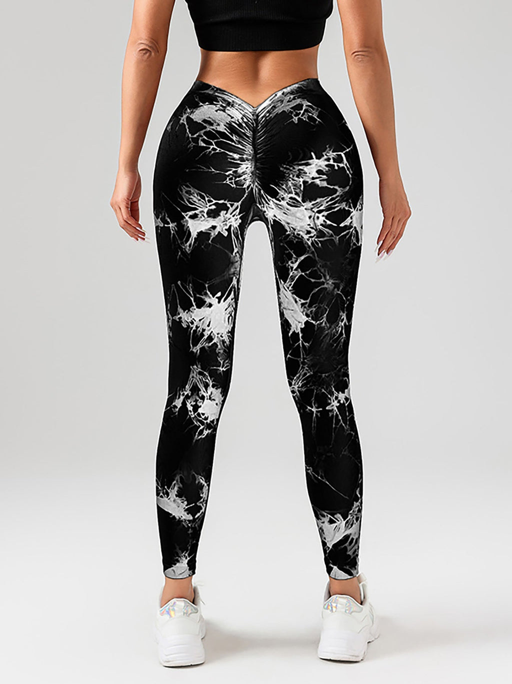 Tie-Dye Slimming Yoga Leggings – Butt Lifting Women's Yoga Pants