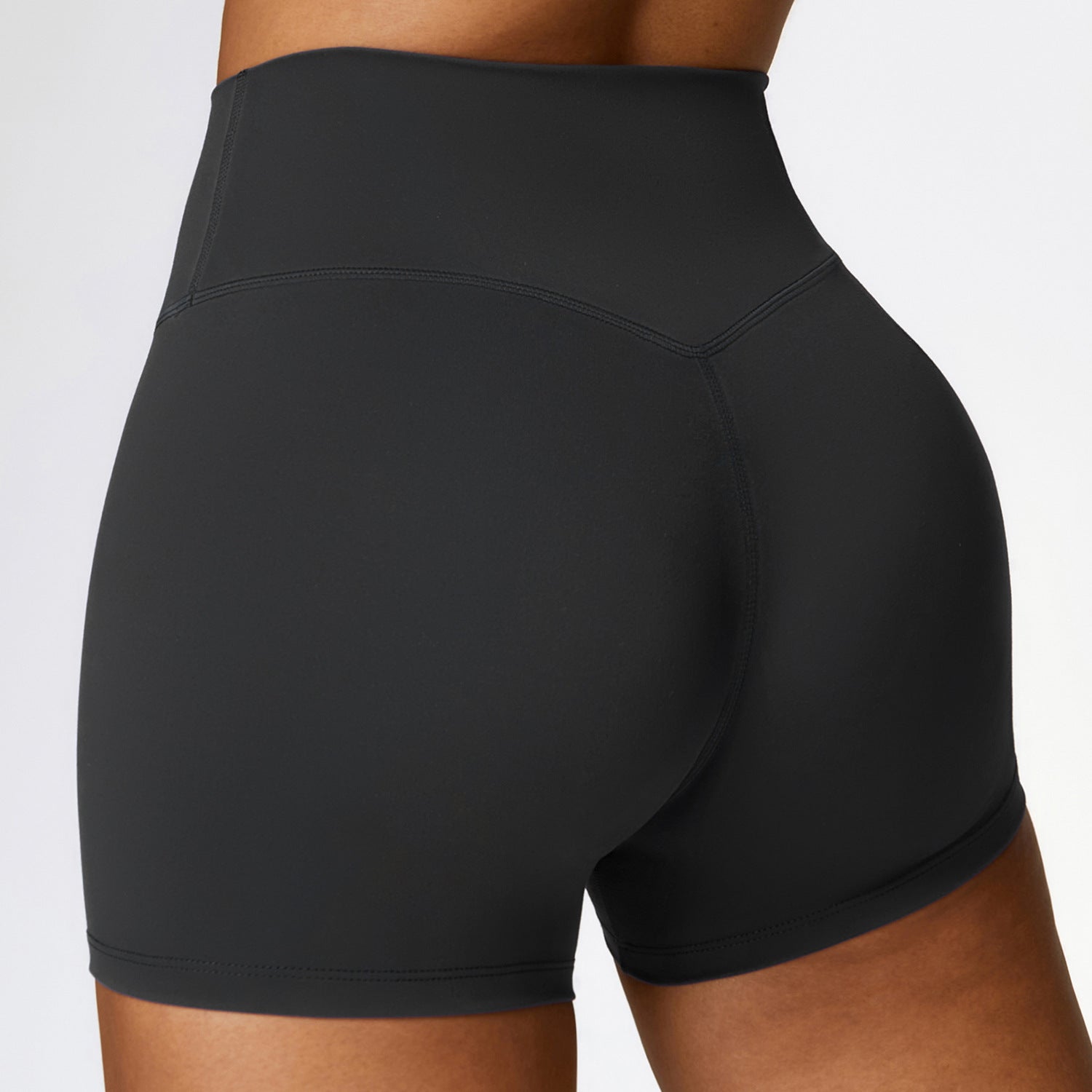 Women's High-Waist Hip-Lifting Yoga Shorts – Running Fitness Sport