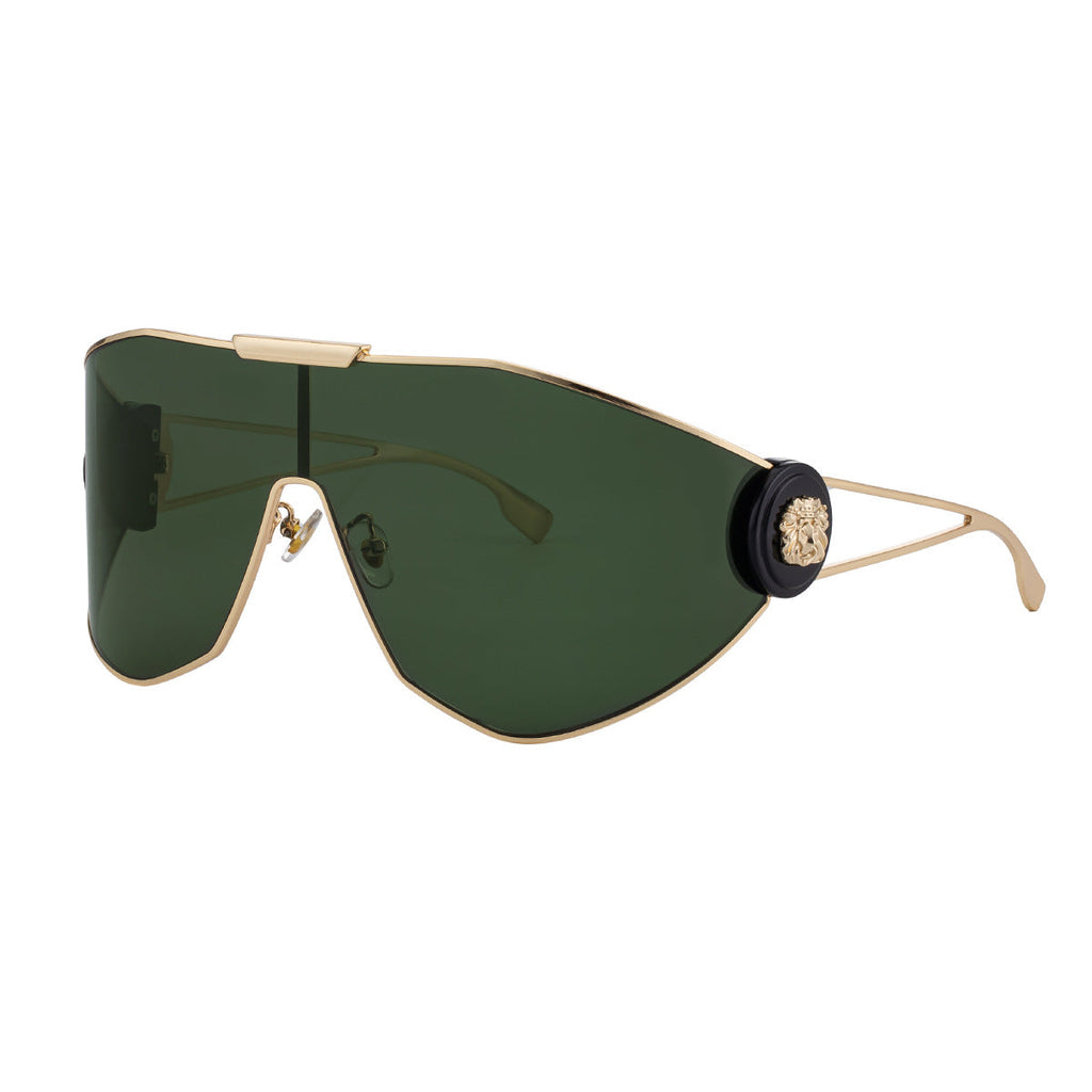 Women's Full-Frame Sports Aviator Sunglasses — Integrated Lens UV Protection