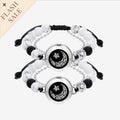Moon and Moon Touch Bracelets with Matching Beads