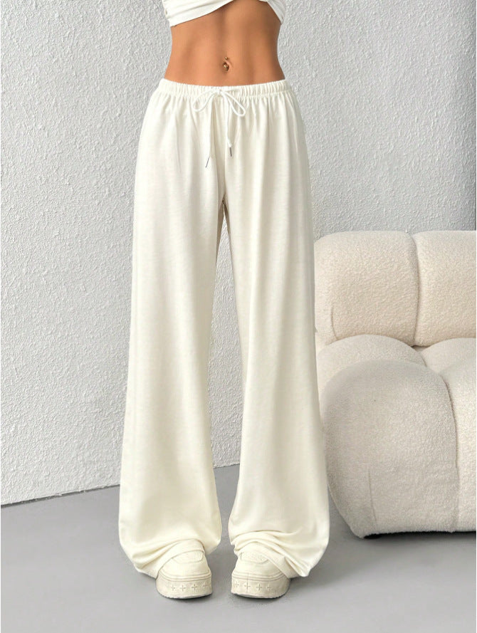 Minimalist Straight-Leg Drawstring Sweatpants – 6 Colors, S–2XL