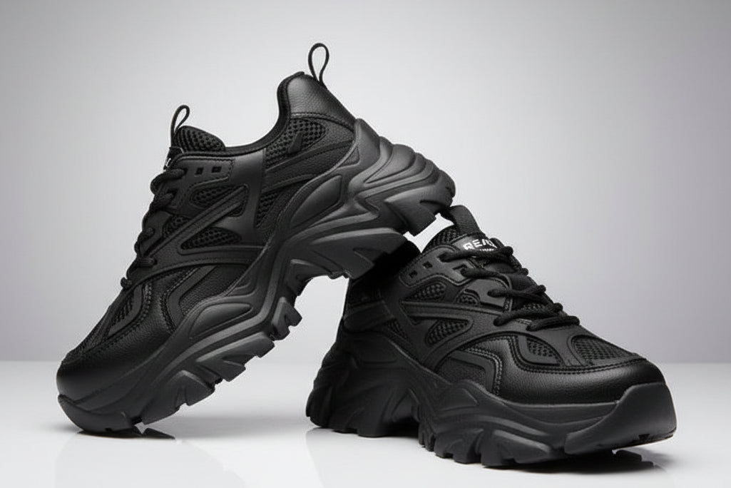 Thick-Bottom Breathable White Shoes for Women — Stylish & Cushioned