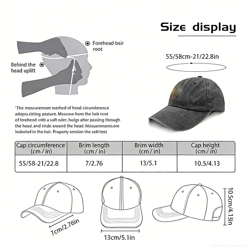 "I'd Rather Be Ghost Hunting" Embroidered Washed Baseball Cap – Retro Paranormal Hat