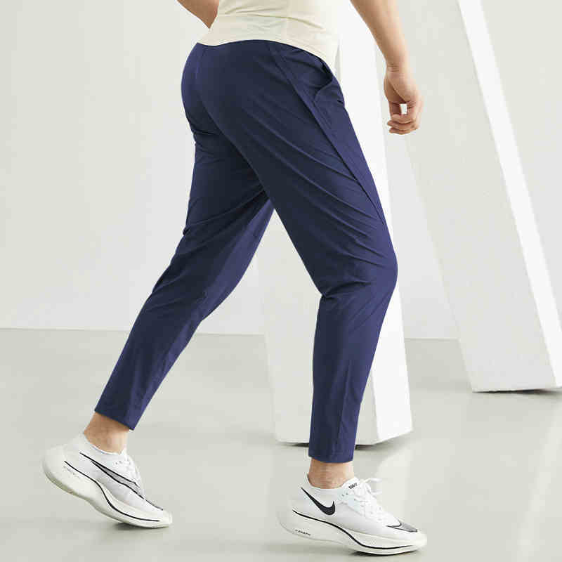 Women’s Quick-Dry Hip-Raise Workout Pants | Elastic Casual Trousers