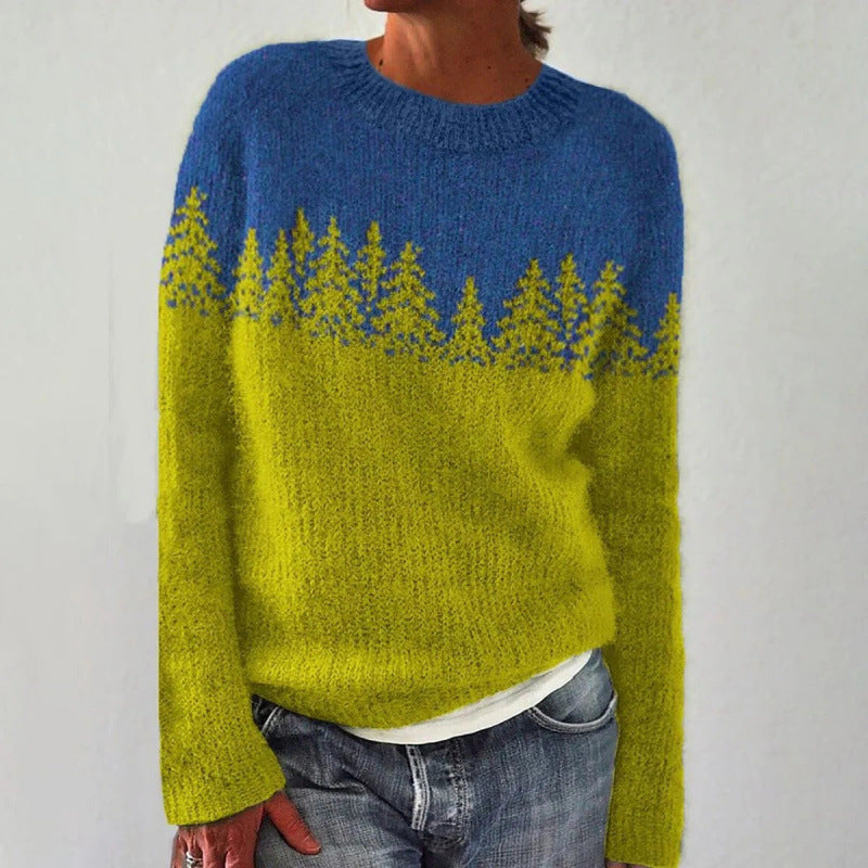Women’s Fashionable Pullover Sweater Top | Cozy Everyday Knit
