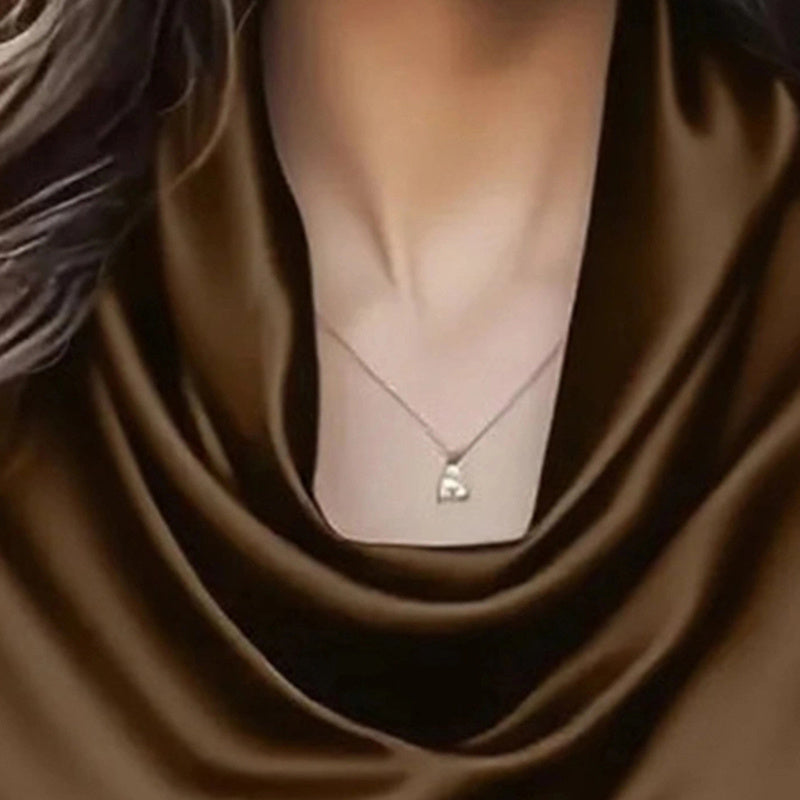 Women's Elegant Draped Neck Blouse