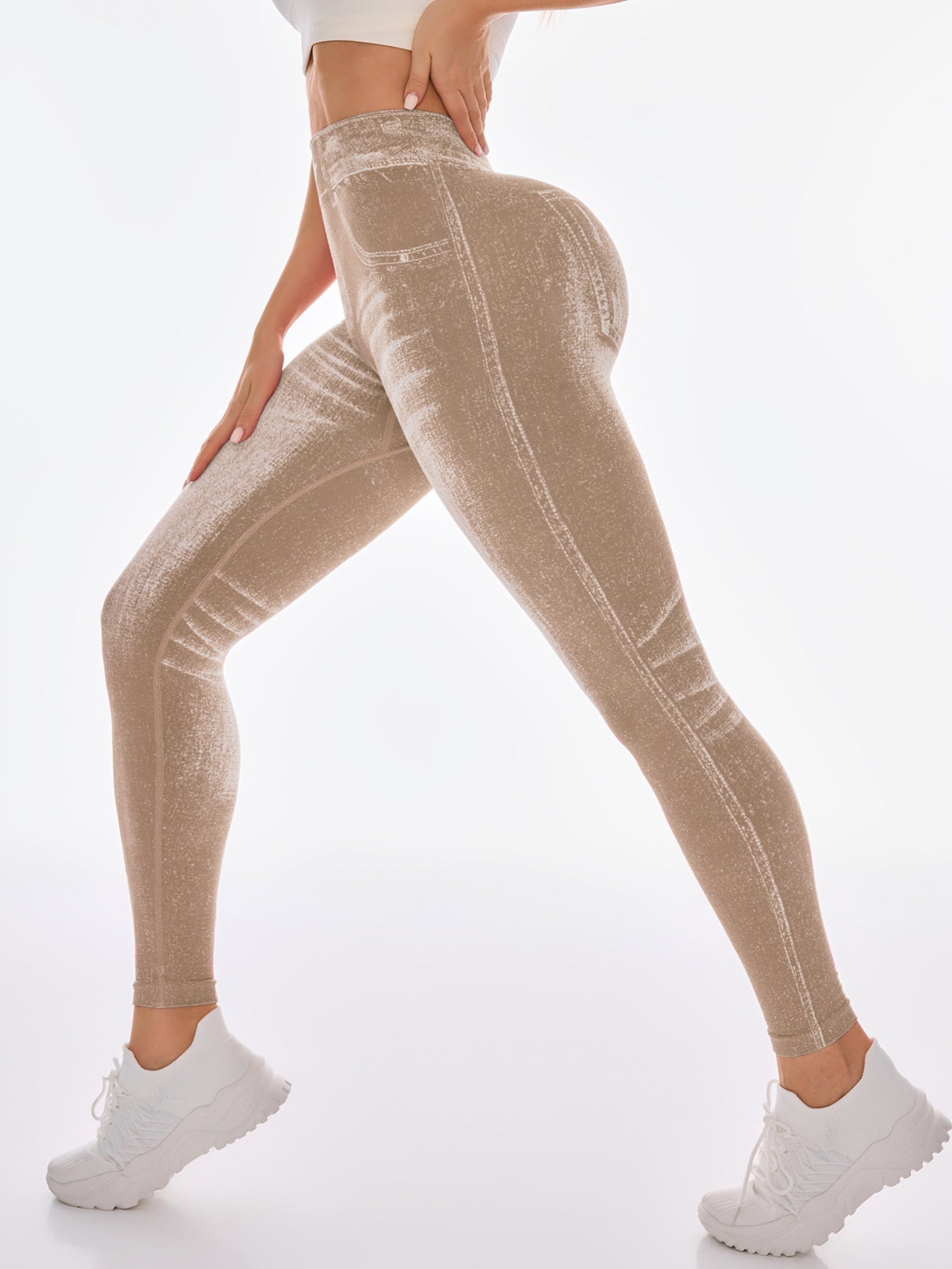 Seamless High-Waist Butt-Lifting Yoga Leggings
