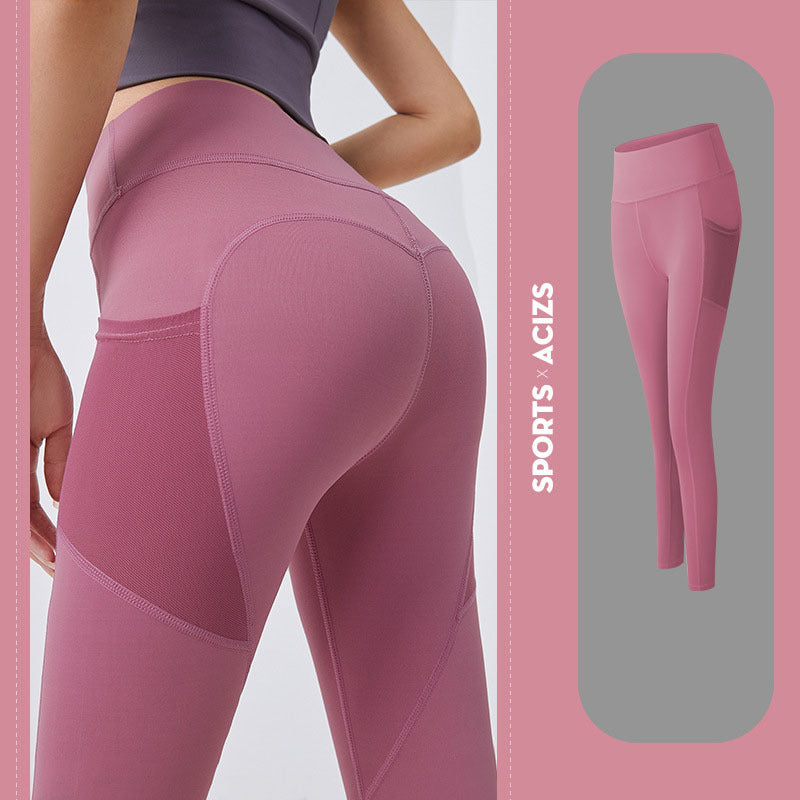 🧘‍♀️ Women's High-Waisted Yoga Leggings with Pockets