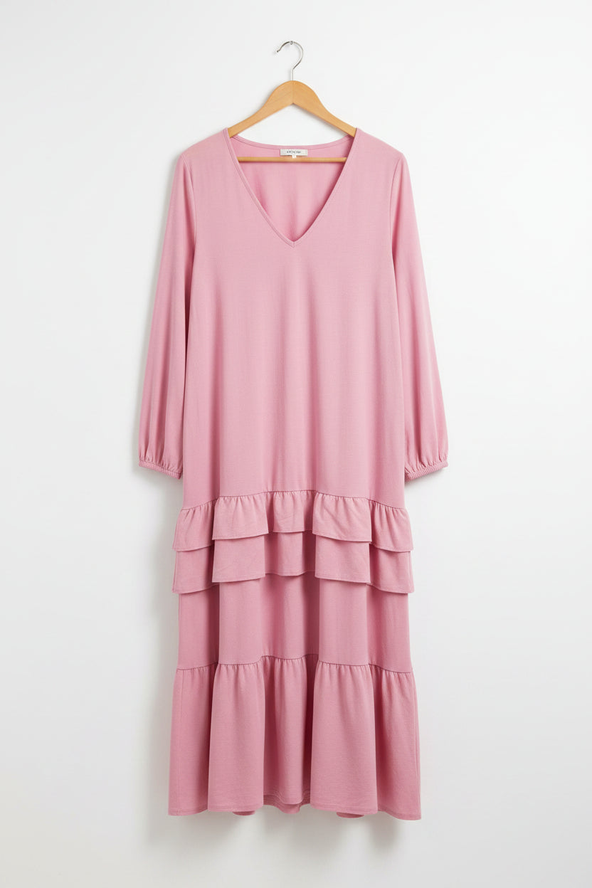 Women's Ice Silk Sleeveless Loose Maxi Dress – 6 Colors S–5XL