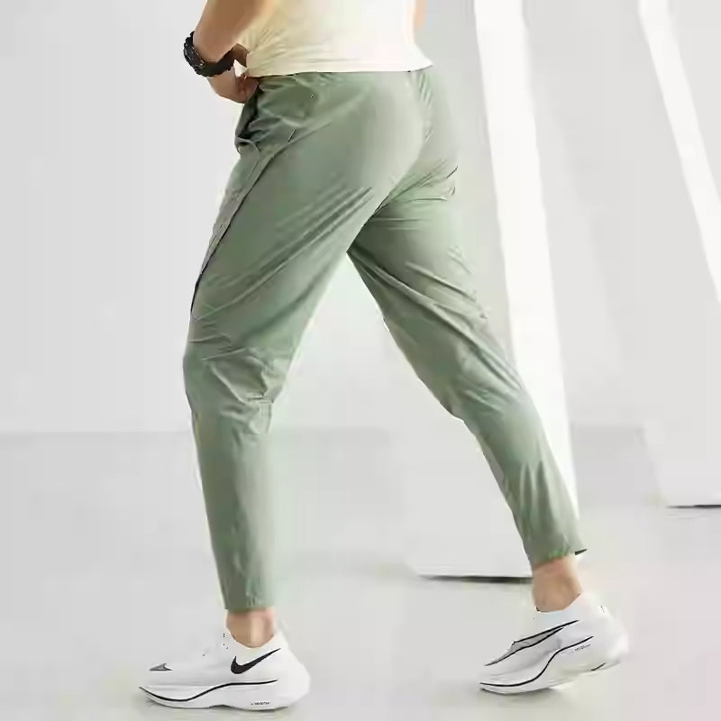 Women’s Quick-Dry Hip-Raise Workout Pants | Elastic Casual Trousers