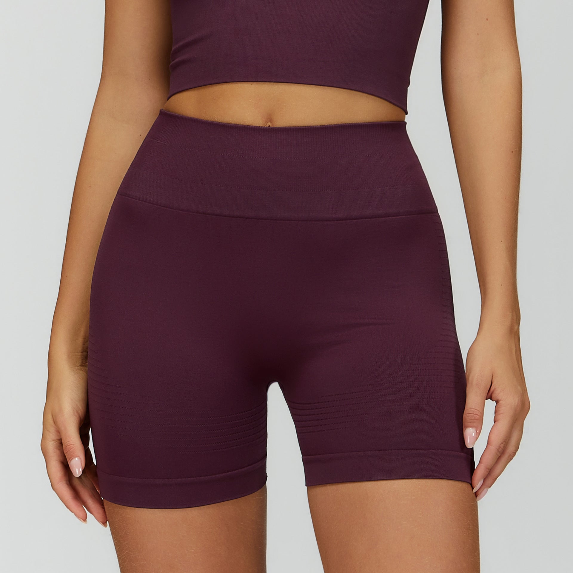 Women's High-Waist Tight Yoga Shorts – Running Sport Shorts