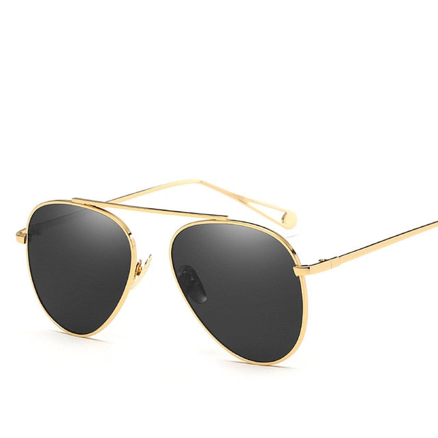 Luxury Brand Pilot Women's Sunglasses Fashion Aviation Vintage Sunglass