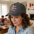 Best Mom Ever Adjustable Embroidered Wash Cotton Cap