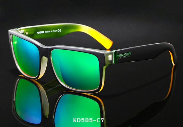 Men's Polarized Sport Sunglasses – UV400 Square Frame