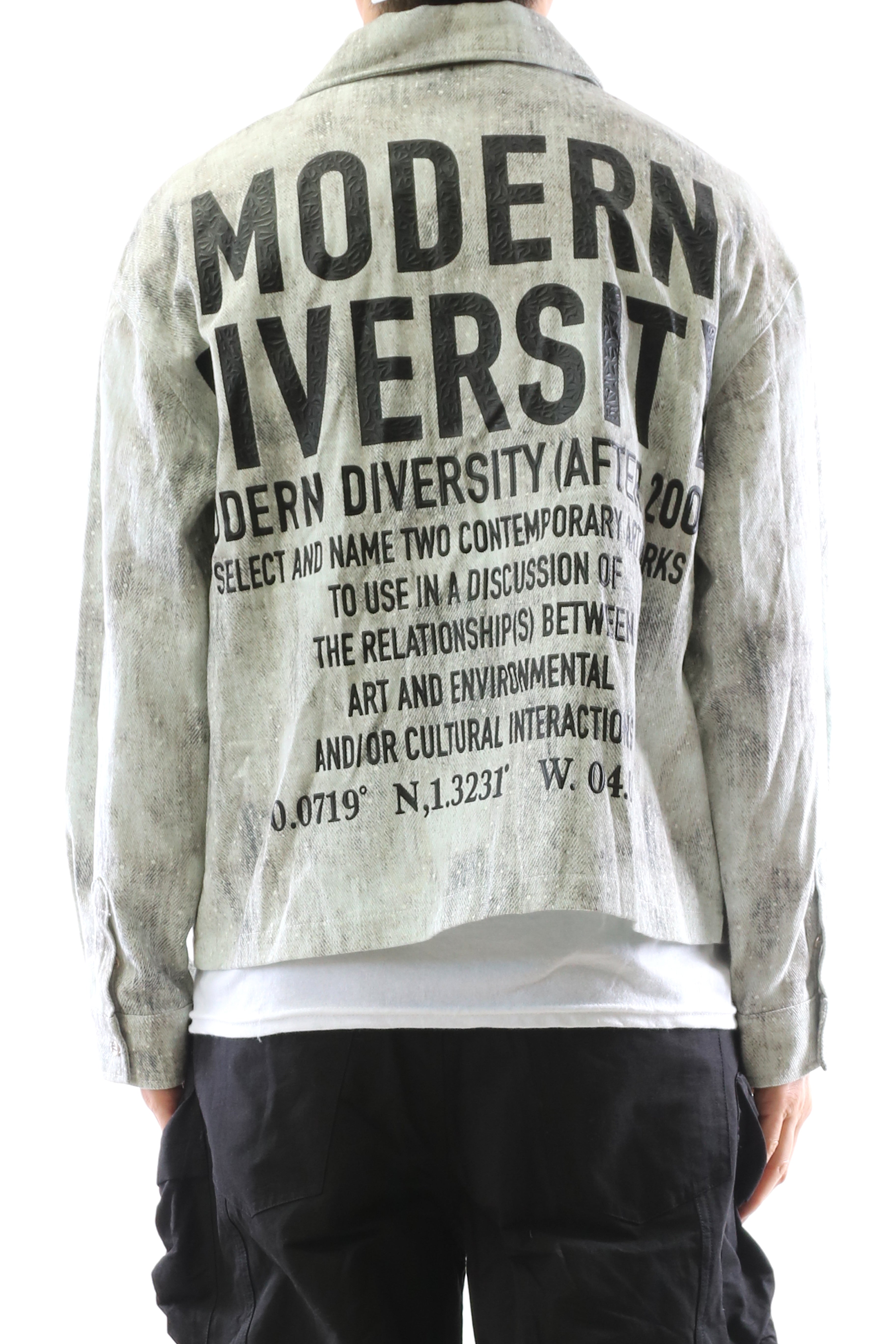 VEIN Twill Crop Top Jacket