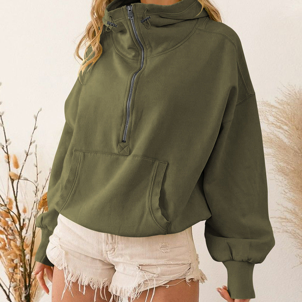 🧘‍♀️ Women's Zip-Up Fitness Hoodie