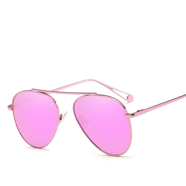 Luxury Brand Pilot Women's Sunglasses Fashion Aviation Vintage Sunglass