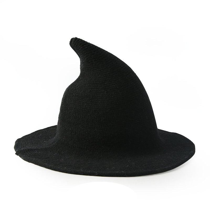European American Halloween Wool Wizard Hat