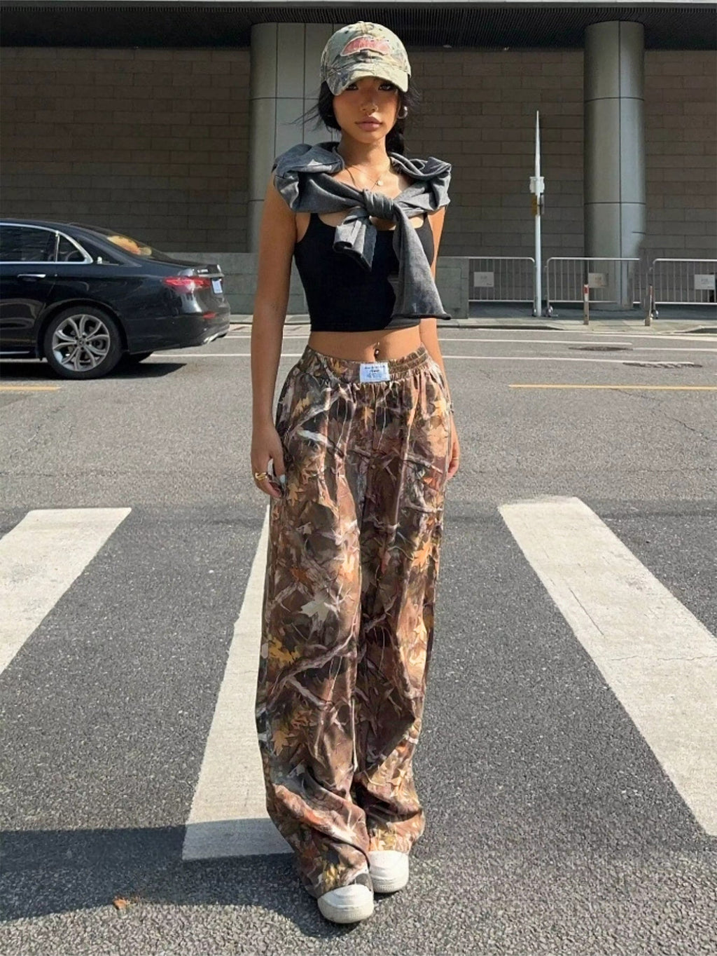 Women's Y2K Camouflage Cargo Pants