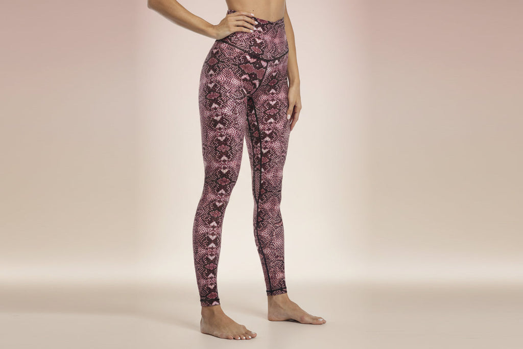 Women’s High Waist Printed Workout Leggings for Yoga, Running & Fitness