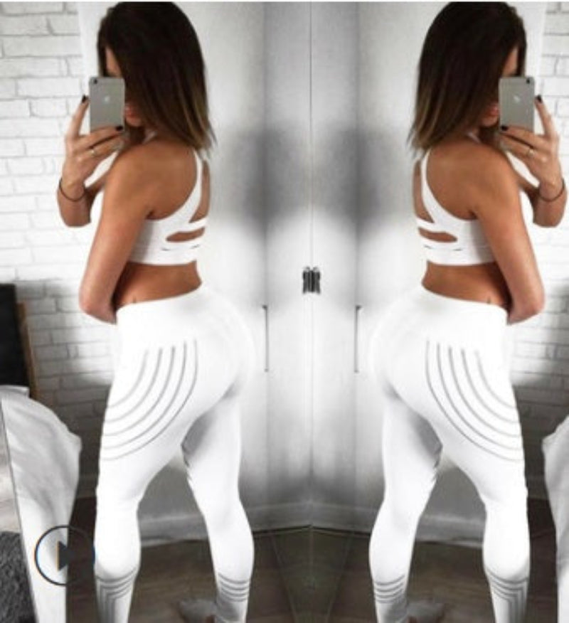 Women’s Printed Workout Leggings – Slim Fit Pencil Pants