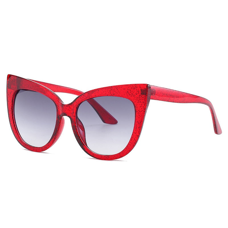 Women's Oversized Cat Eye Sunglasses UV400