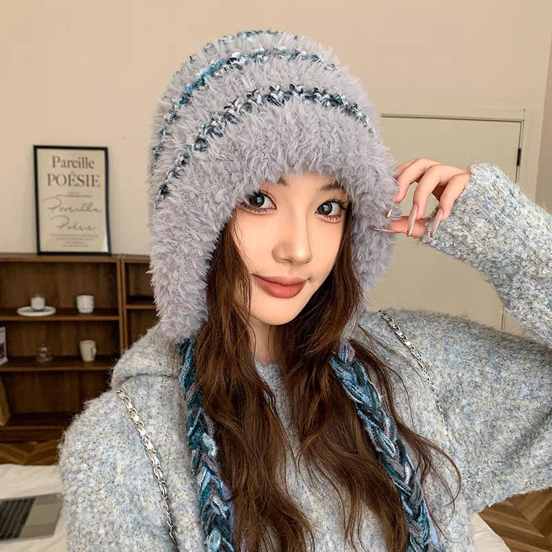 Women’s Cold-Proof Knitted Hat – Versatile Warm Winter Beanie