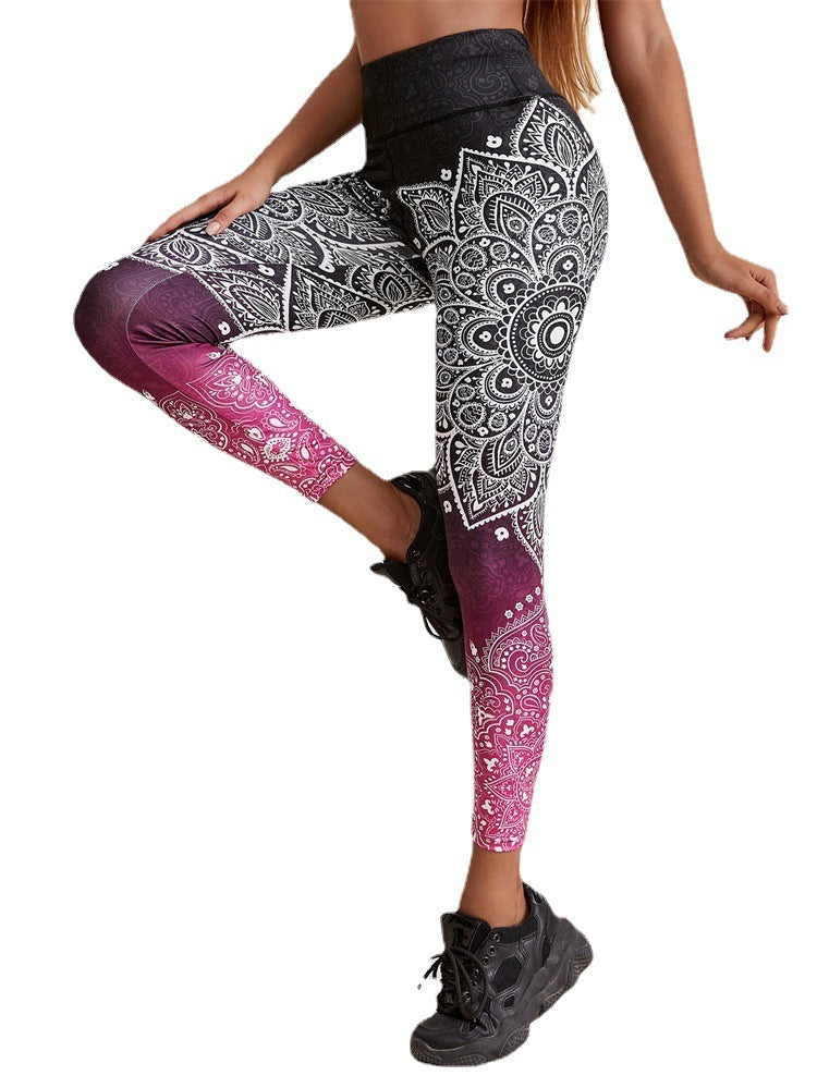 🖤 Plus Size High-Waist Compression Yoga Leggings with Pockets