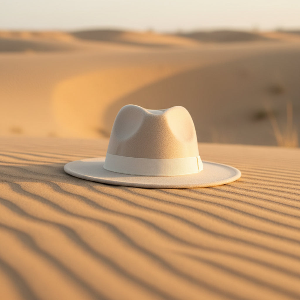 Wide Brim Bell Crown Wool Hat – Unisex Sun & Warmth Hat