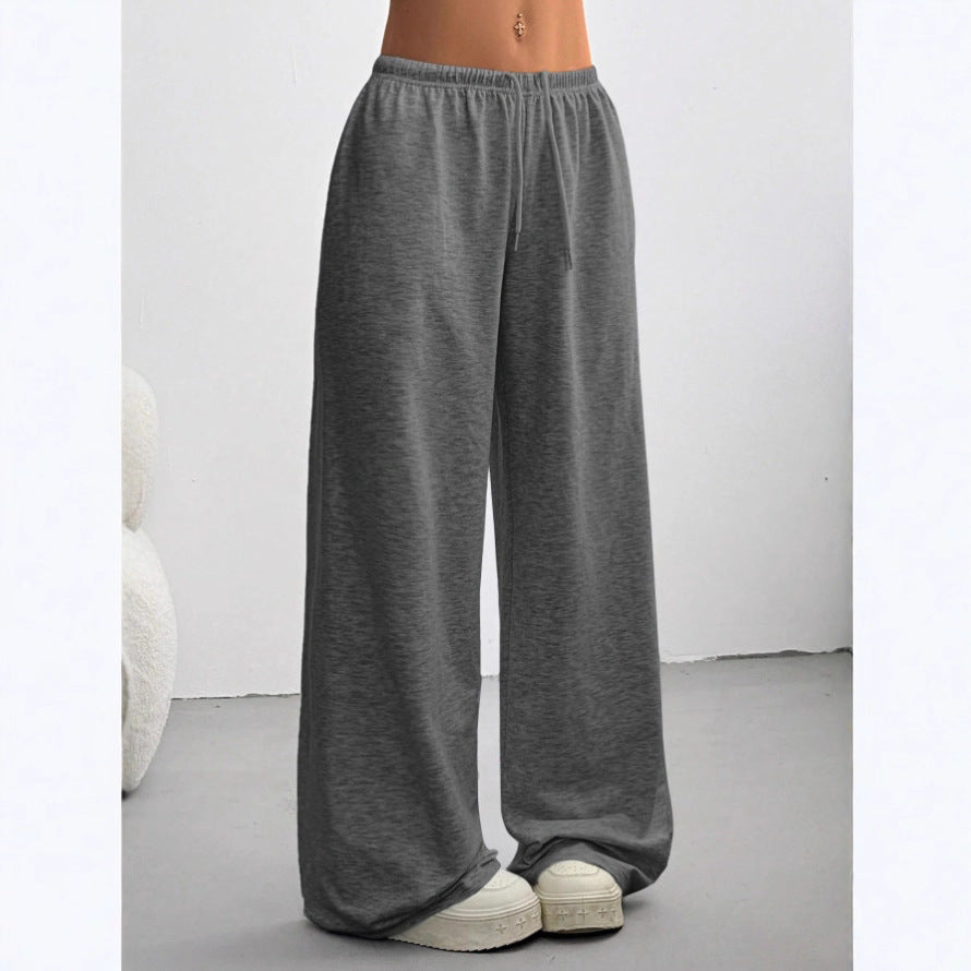 Minimalist Straight-Leg Drawstring Sweatpants – 6 Colors, S–2XL