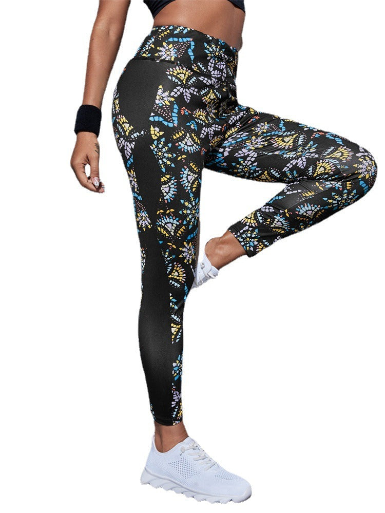 🖤 Plus Size High-Waist Compression Yoga Leggings with Pockets
